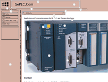 Tablet Screenshot of geplc.com